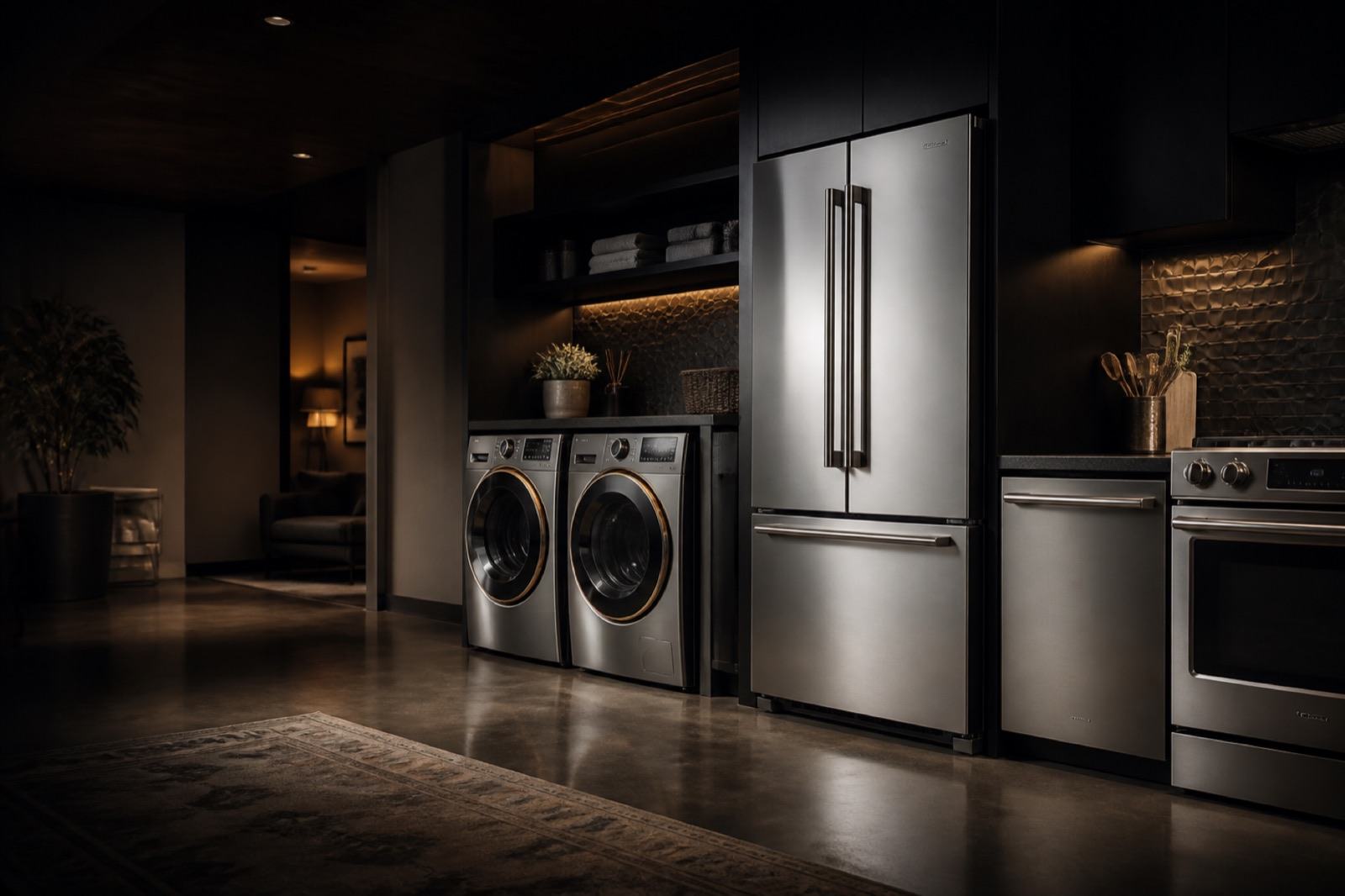 Whirlpool kitchen and laundry appliances